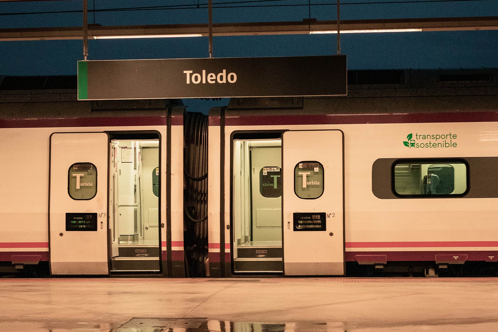 Estación de tren de Toledo, de estilo neomudéjar
